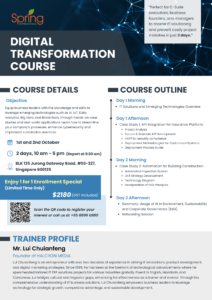 digital transformation course brochure